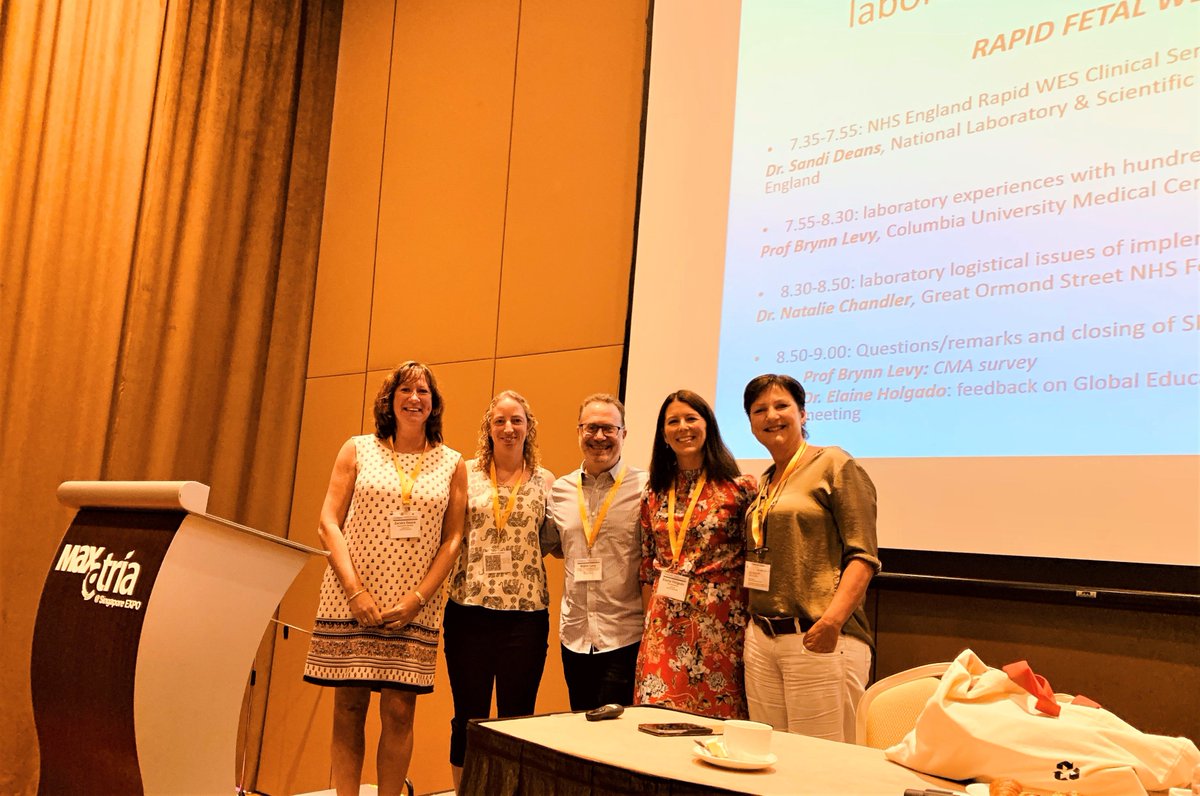 GenQA's tweet photo. Dr @Sandi Deans discussing EQA results for non-invasive prenatal testing (NIPT) based on analysis of cell free DNA (cfDNA) for common microdeletion syndromes at the Specialist Interest Group (SIG) - laboratory techniques.
@ISPDHQ #ISPD2019 #NIPT #microdeletion #cfDNA https://t.co/KprzKgHhfx