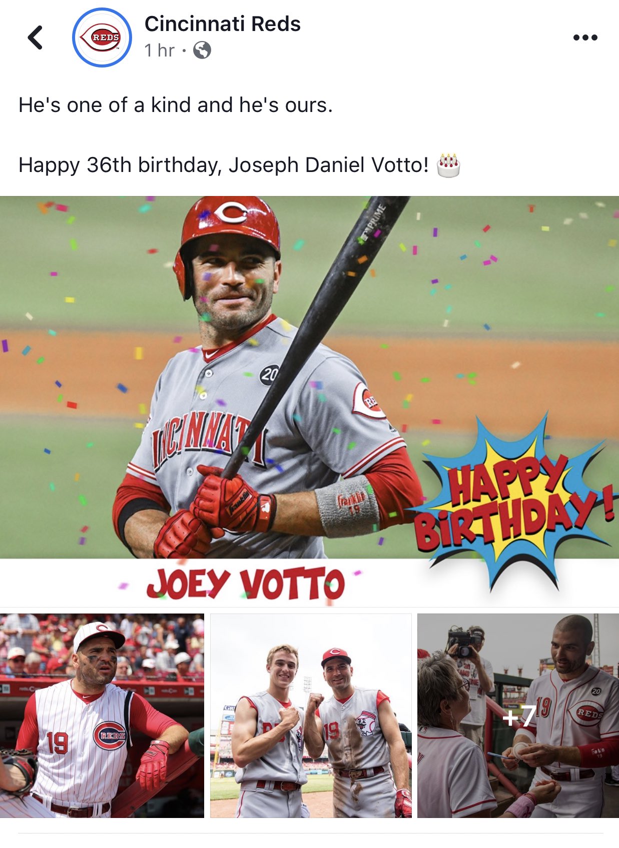 Happy Birthday Joey Votto 