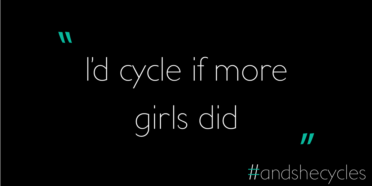 GreenSchoolsIre's tweet photo. 1 in 250 teenage girls cycle to school daily. Our upcoming #andshecycles campaign launch, Sept19 @SciGalleryDub, will create a platform for girls to speak about cycling experiences/attitudes, explore barriers &amp; promote empowerment among girls who are cycling or want to cycle more https://t.co/U29yjvXjmg