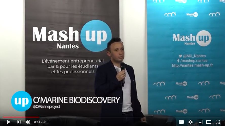 🗣 #UnJourUnPitch 🚀

🧬 <a href="/OMarineproject/">O'Marine biodiscovery</a> se bioinspire des océans pour améliorer la santé humaine #MédecinePréventive #MUNantes17 <a href="/Maia_Mater/">Maia Mater</a> 

🎤 Toi aussi vient présenter ton projet au @MU_Nantes bit.ly/MUNantes18Pitc…

📹 youtube.com/watch?v=_atU3t…