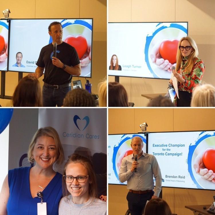 Our #CeridianCares Employee Giving Campaign is underway at Ceridian. This week, our North American offices come together to manifest the spirit of empathy and generosity that is in our DNA.