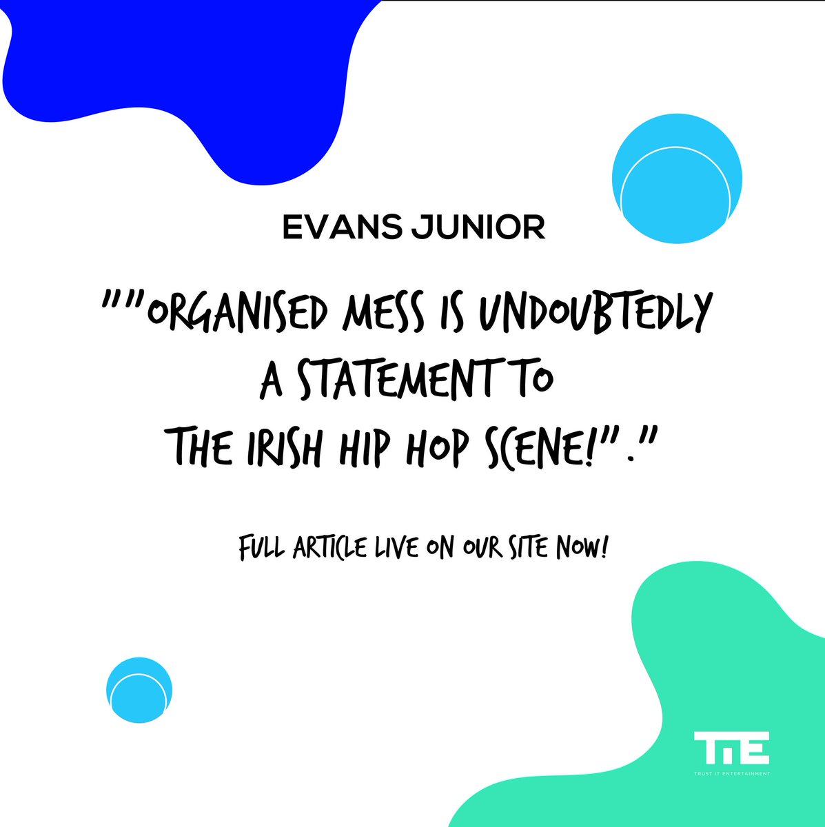 Evans Junior "Organised Mess" article is now live on our site!

Check it out using the link below! 🔑
bit.ly/2maRrY3