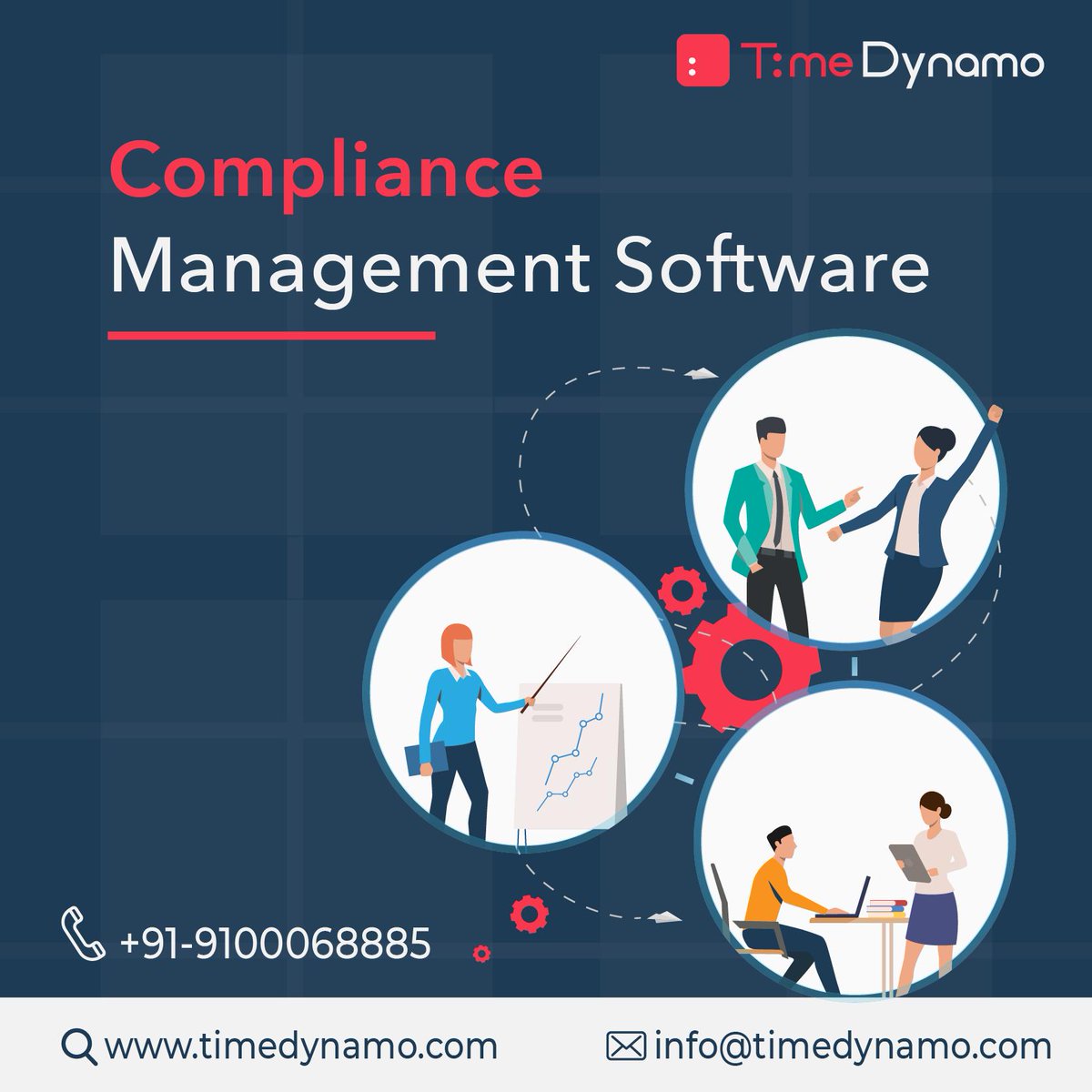 TimeDynamo's tweet image. A good compliance management system can proactively address the risks relevant to your organization while meeting multiple regulatory requirements.
#compliancemanagementsystem #compliancemanagementsoftware #timetracking
 #timedynamo

Contact:
Website: timedynamo.com