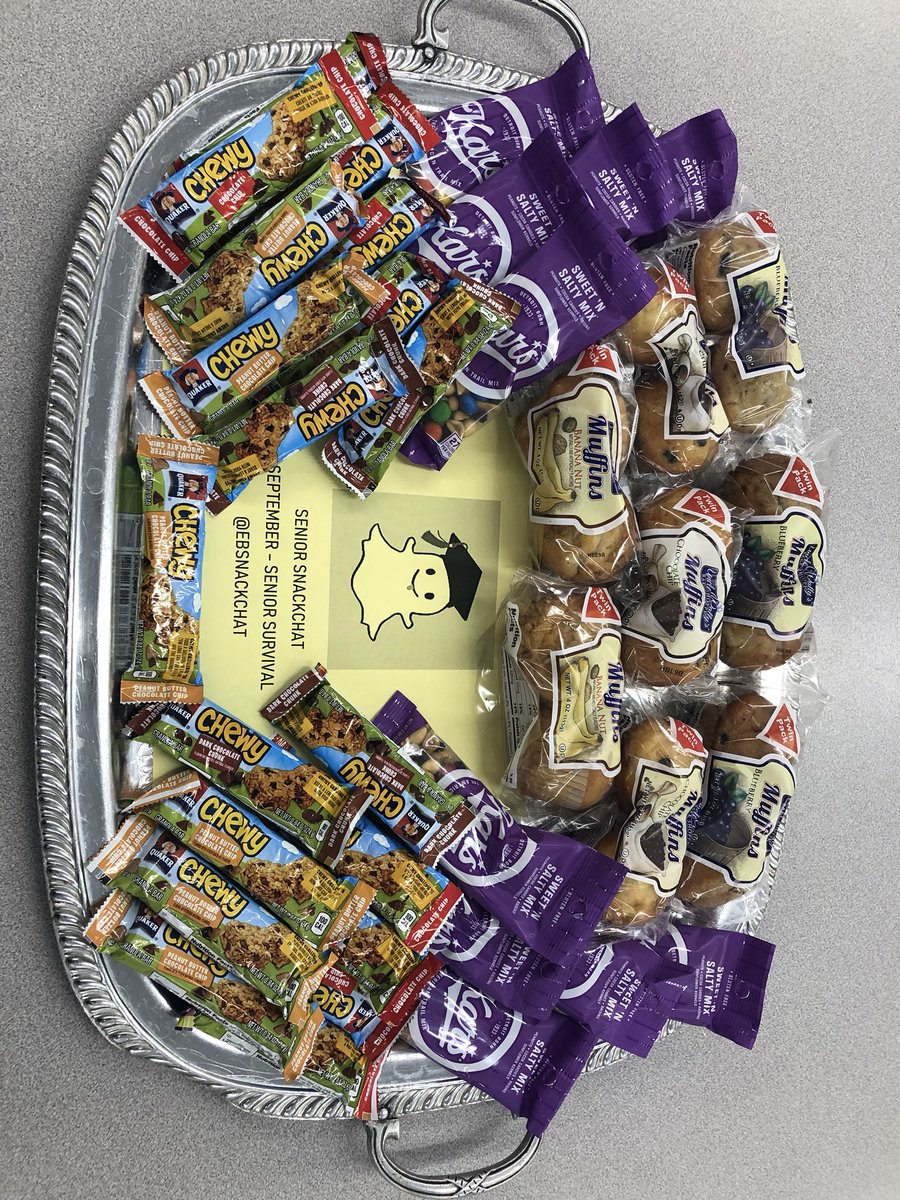 Ebhs_Counselors's tweet photo. Presenting Senior Snackchat!! Lunch time sessions w/ student driven discussion #SepSnackChat #SeniorSurvival #BalancingResponsibilities Add us @ebsnackchat https://t.co/hC2hYVMaRr