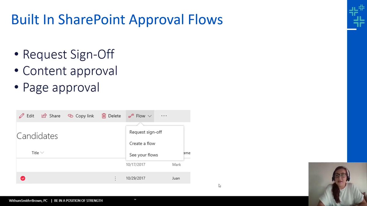 kamleshrao's tweet image. Built in #SharePoint approval flows #FlowConf2019