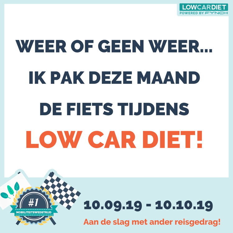 GoedopwegNL's tweet photo. Vanaf vandaag is de grootste #mobiliteitswedstrijd van Nederland weer van start gegaan: @LowCarDietNL! Veel Utrechtse bedrijven, waaronder @UMCUtrecht,   @HU_Utrecht, @asr en @Strukton doen mee en laten een maand lang de auto staan en reizen met #OV of de #fiets. Succes allemaal! https://t.co/JkKEZBQZed