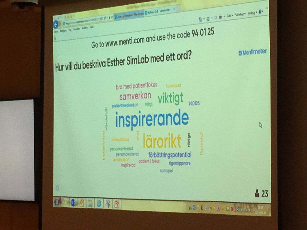 MariaJo77085279's tweet photo. Idag har Region Kalmar, Blekinge och Kronoberg testat metodstödet #EstherSimLab som inspiration till fortsatt arbete med att utveckla #patientkontrakt på hemmaplan. #näravård #samskapande @qulturum @regionjkpg https://t.co/x2OdIraGvp