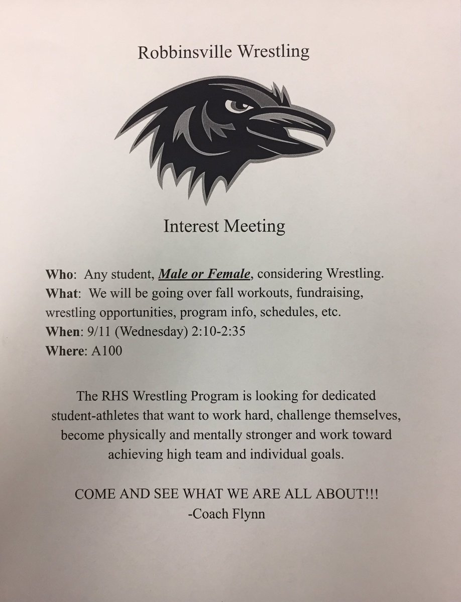 Sean Flynn (@rvilleflynn) on Twitter photo Hope to see the regulars, some old faces coming back after time away, and many new ones! Gonna be a great year! <a href="/RVilleRavensFB/">Robbinsville Ravens Football</a> <a href="/RavensWrestling/">R'ville Wrestling</a> @rvillegsoccer @rvillecurran <a href="/ravens_baseball/">RHS Baseball</a> <a href="/RavenBoysSoccer/">Ravens Boys Soccer</a> <a href="/RVilleSoftball/">RobbinsvilleSoftball</a> <a href="/rvillelax/">Rville Girls Lax</a> <a href="/RvilleBoysLax/">Rville Boys Lax</a> <a href="/coachcolicchia/">Jennamarie Colicchia</a> Hope to see the regulars, some old faces coming back after time away, and many new ones! Gonna be a great year! <a href="/RVilleRavensFB/">Robbinsville Ravens Football</a> <a href="/RavensWrestling/">R'ville Wrestling</a> @rvillegsoccer @rvillecurran <a href="/ravens_baseball/">RHS Baseball</a> <a href="/RavenBoysSoccer/">Ravens Boys Soccer</a> <a href="/RVilleSoftball/">RobbinsvilleSoftball</a> <a href="/rvillelax/">Rville Girls Lax</a> <a href="/RvilleBoysLax/">Rville Boys Lax</a> <a href="/coachcolicchia/">Jennamarie Colicchia</a>