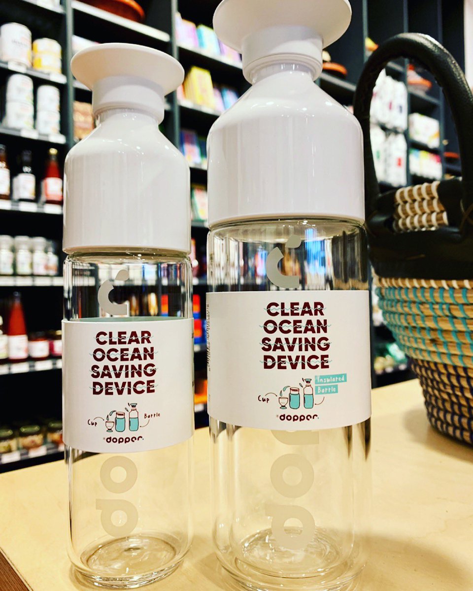 De “Sea-Through” Dopper! 
Hef je Glass op glashelder water, totdat al het water net zo helder is als Glass.

#Wereldwinkel #Groningen #Dopper #thebottleisthemessage #ecofriendly #sustainable #duurzaam #glas #glass #consciousliving #waterfles #waterbottle #plasticvrij