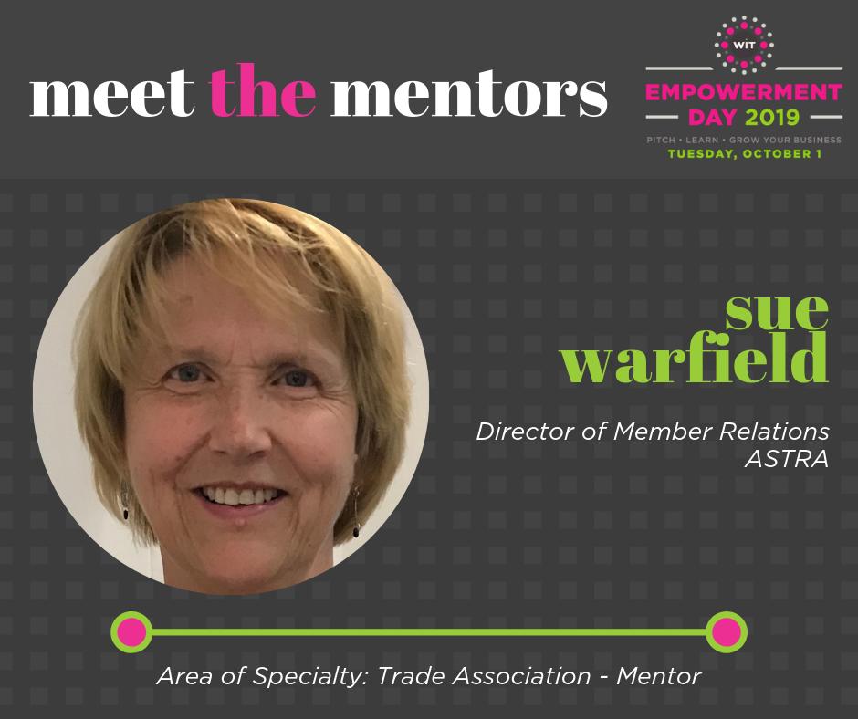 WomenInToys's tweet photo. Meet our Empowerment Day Mentors! Learn more about Sue Warfield, and learn about all the speakers and mentors coming to WIT Empowerment Day, October 1 at Toy Fair Dallas: https://t.co/r5UhHt3IAc https://t.co/mjfecZNtLp