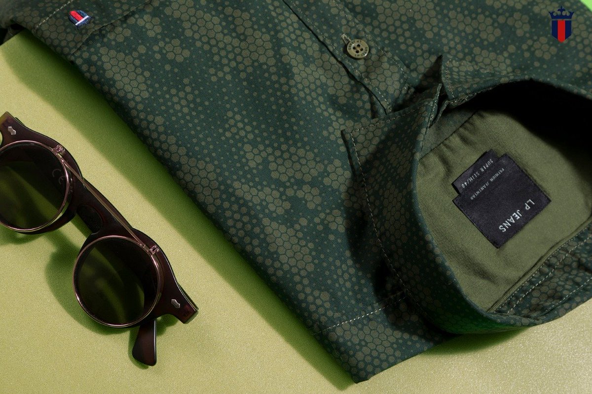 LPLouisPhilippe's tweet photo. Mix up this refreshing olive shirt with your favourite pair of denims and embark on your journey in style.
#LouisPhilippe #LPJeans https://t.co/7hQ9qv0b4F