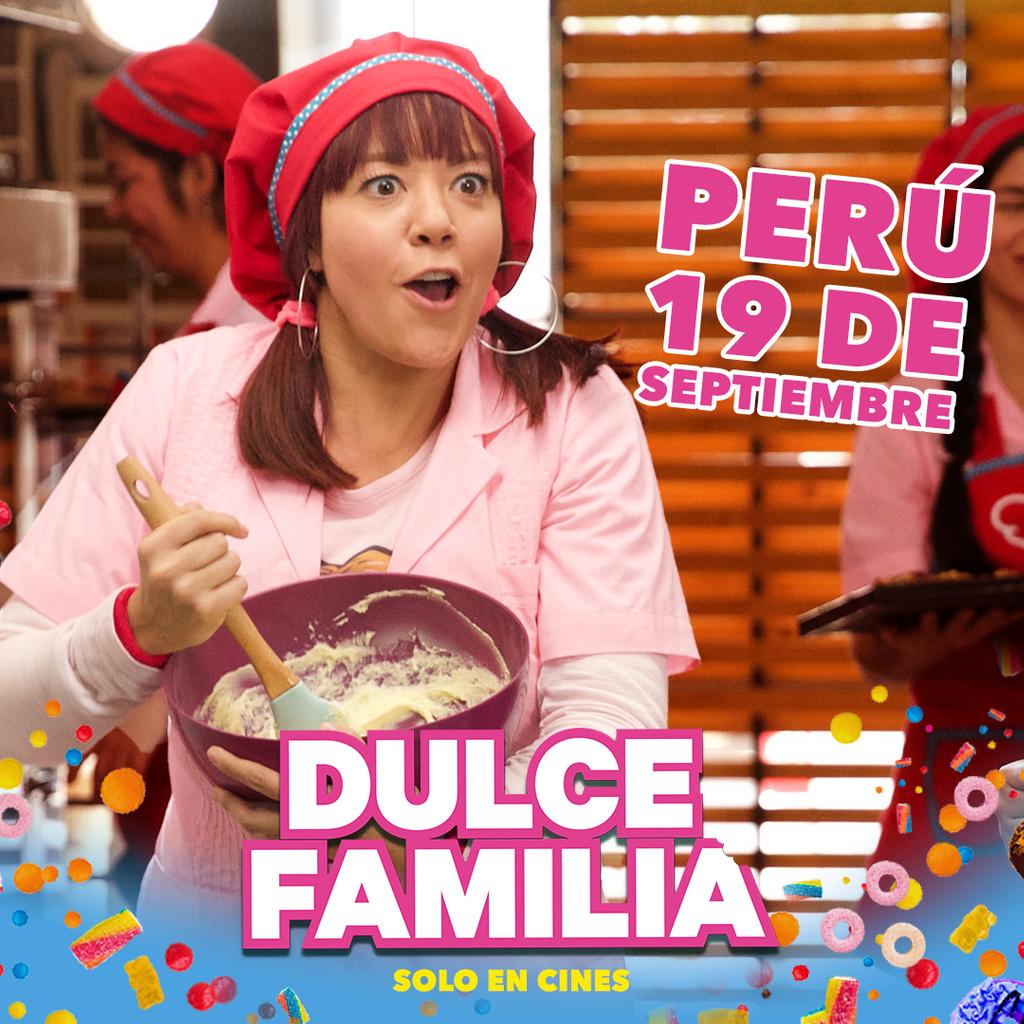 Este 19 de septiembre llega #DulceFamilia a endulzar la vida de todos los peruanos, una comedia llena de buenas vibras, cariño y una actitud positiva.

@Bfdistributionperu <a href="/bh5studios/">BH5 Studios</a> #tikipictures

#Quierete #aceptate #liberatedeladieta #rompeladieta #celébratesiempre