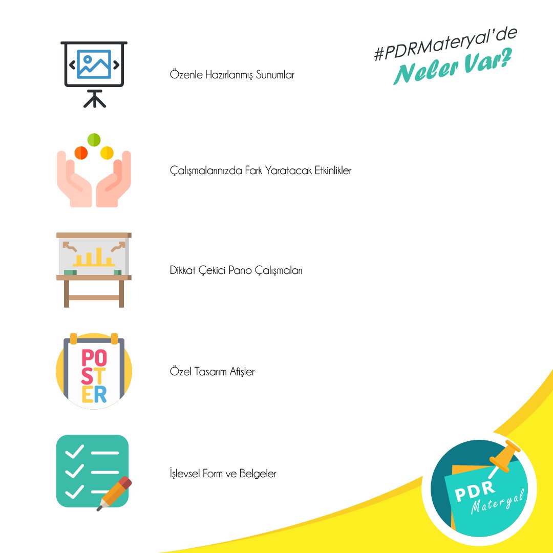 Merhaba, psikolojik danışmanlara özel online materyal hizmetimiz başlıyor. İlk materyalimiz yolda! Takipte kalın, yine görüşelim. 👋 #PDRMateryal

instagram.com/pdrmateryal