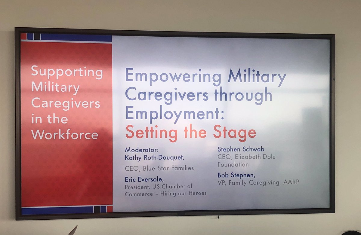 The military community is often an agent for social change. As we advance economic opportunity for military caregivers, we are working to advance the employment landscape for all caregivers in America.