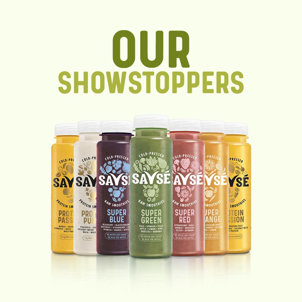 This week’s technical challenge was to make sure our smoothies and juices are packed full of natural goodness. Oh wait, that’s what we do every week. Where’s our handshake, Paul?
#Savse #GBBO