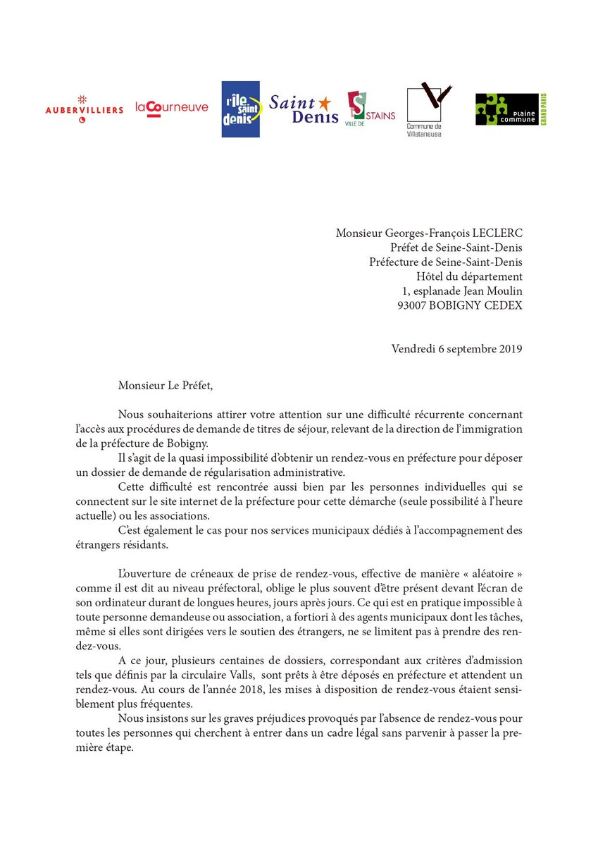 Gilles_Poux's tweet photo. Trafic de rdv à la Préfecture : avec 6 élu-e-s nous interpellons le Préfet de Seine-Saint-Denis sur cette situation intenable @PBraouezec @Meriem_Derkaoui @AzzedineTAIBI @GnabalyMohamed @CarinneJuste @LaurentRussier #Préfecture #Bobigny https://t.co/Y51RVEeKsj