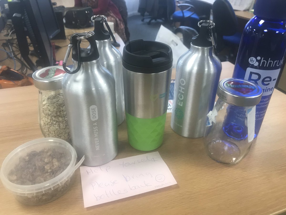 Hawarun (@hawarunsaunders) on Twitter photo Anyone @NHSBfdCraven if you would like to borrow a refillable bottle or cup to support our <a href="/PlasticFreeTues/">PlasticFreeTuesday</a> campaign, feel free. #plasticpollution #plasticfree #refill <a href="/refillbradford/">Refill Bradford District</a> <a href="/Refill/">Refill Return</a> <a href="/RefillYorkshir1/">Refill Yorkshire</a> #yorkshireontap <a href="/YorkshireWater/">Yorkshire Water 💧</a> Anyone @NHSBfdCraven if you would like to borrow a refillable bottle or cup to support our <a href="/PlasticFreeTues/">PlasticFreeTuesday</a> campaign, feel free. #plasticpollution #plasticfree #refill <a href="/refillbradford/">Refill Bradford District</a> <a href="/Refill/">Refill Return</a> <a href="/RefillYorkshir1/">Refill Yorkshire</a> #yorkshireontap <a href="/YorkshireWater/">Yorkshire Water 💧</a>