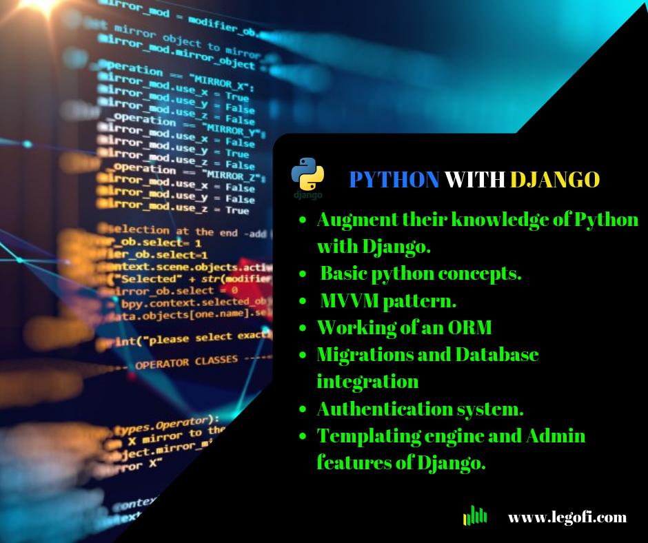 legofi1's tweet image. #python #Django #pythonwithDjango #Learning #Study #courses #education #jobs #interview
legofi.com