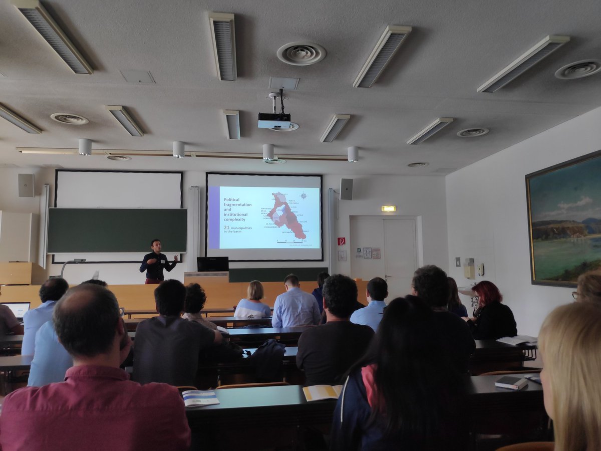 SMART_emjd's tweet photo. Water management in developing countries faces various challenges. The work by SMART alumnus Dr. Gregorio Lopez @gregorlmm on Ypacarai Lake in Paraguay helps to fill the research gap on shallow subtropical lakes @ISRS2019 @BOKUvienna #isrs2019 https://t.co/Ki28XytKsM