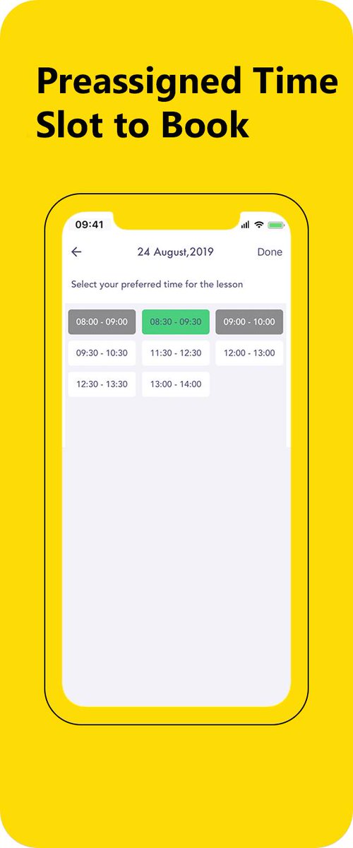 Gyru Time slot to book