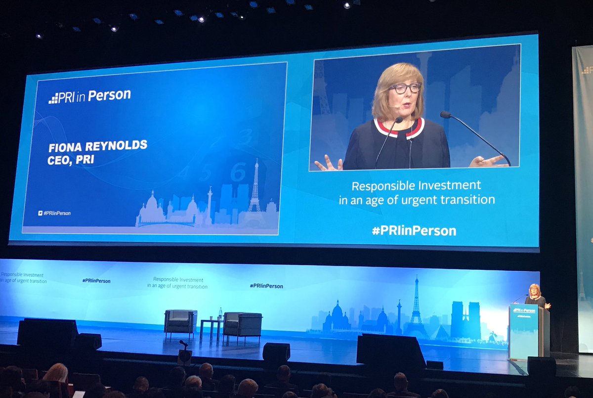 EvaMCairns's tweet photo. Excited to be at the world’s largest responsible investment conference #PRIinPerson in Paris! https://t.co/IWs2BzgwXt
