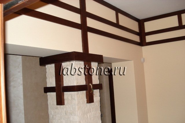 labstone's tweet image. Отделка колонн природным известняком