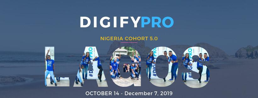 Hey guys! 
It's time for us to rise as youths in other to stand tall in the Digital space..DigifyPro Cohort 5.0 is Rolling in. Apply and your life will stand out pic.twitter.com/66lQ2HPkRj
#Lagos
#DigifyPro
#DigitalSkill
#YouthEmpowerment