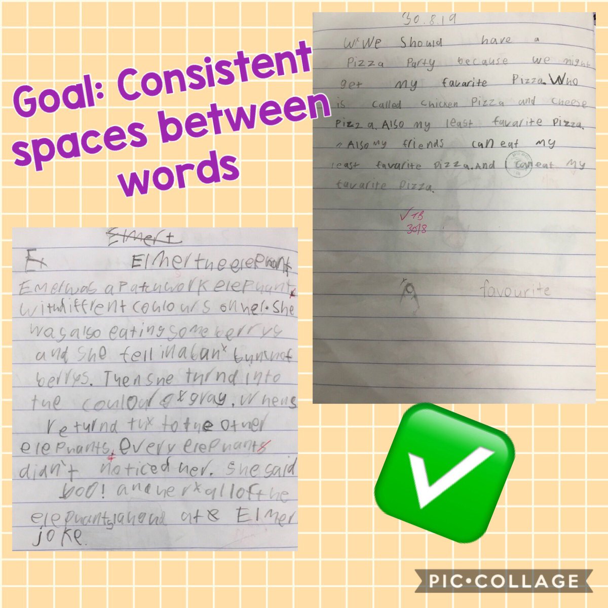 Great to see student growth after a focus on effective feedback during our Stage 1 Spiral! #spiraljourney #feedbackframework #Leumeahlearners