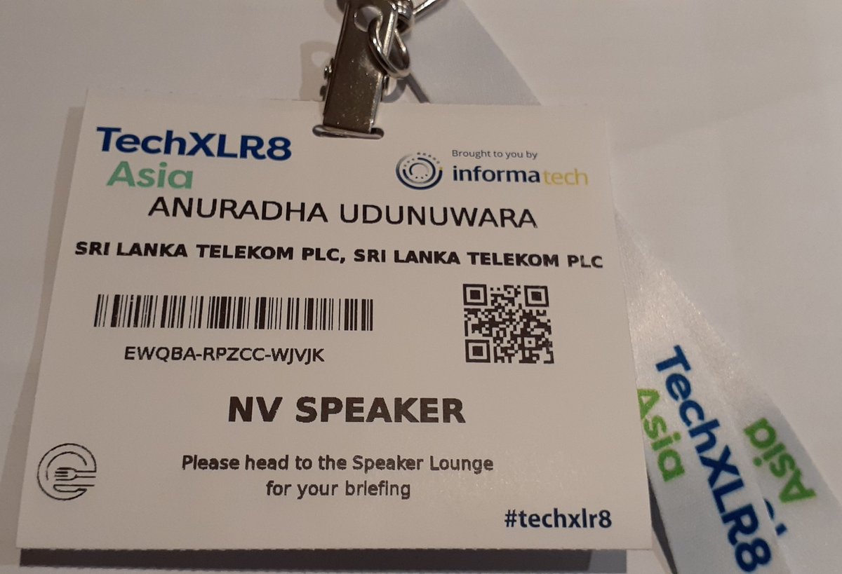 AnuradhaU's tweet image. For the 4th time at #NVASIA . Same place, updated content and most importantly new friends ! #softwarization @NVSeries @TechXLR8