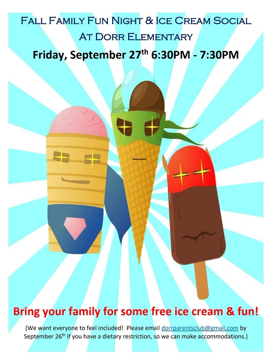 Dorr Parents' Club tweet media