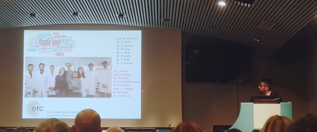 G4labP's tweet photo. @fdoria82 presented an oral communication at #CDCO19, the organic chemistry congress organized by @SCIorganica in Turin https://t.co/WA4RtgQp5v