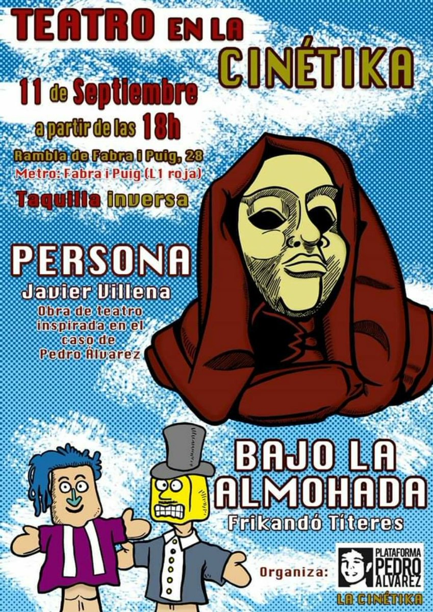 Demà,  Diada Nacional de Catalunya, la <a href="/TamaraVila83/">Tamara Carrasco</a> hi participarà en aquest dos actes.
#11s2019 
#Diada2019