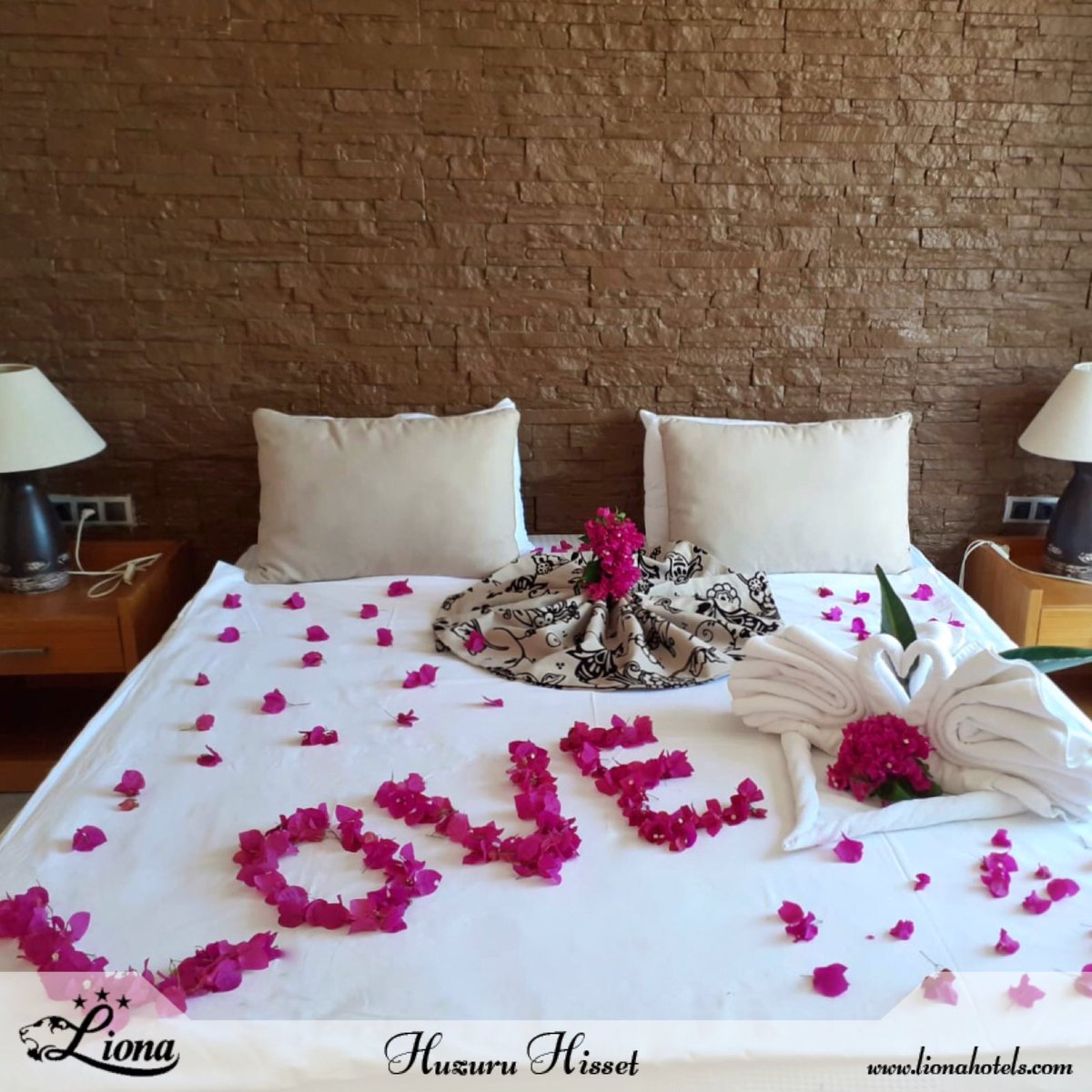 Balayı çiftimiz için odamız hazır 💕
#huzuruhisset 

#bodrum 
#honeymoon