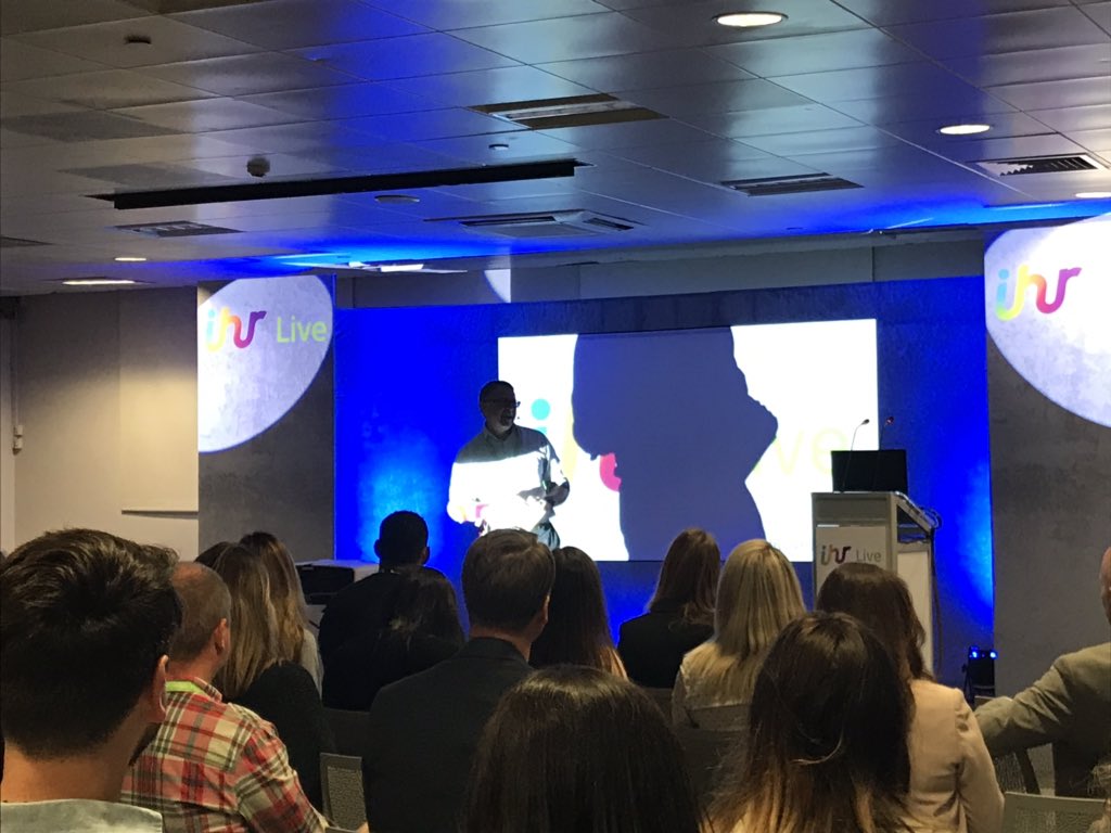 ClareEPerrin's tweet photo. Looking forward to hearing my customer David Mason from @santanderuk give his views on transformation and tech #IHRLiveLondon  @sabasoftware @Lumesse If you’re here, come say hi and grab a coffee on the Stand https://t.co/zw4sr00uxu