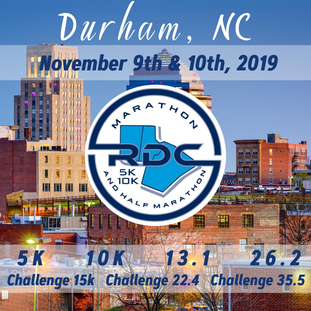 FSSeries's tweet photo. RDC is right around the corner!
Get signed up for one of our many distances!
https://t.co/t7IkpBXdTc
@durhamncsports @durhamchamber @shopsouthpoint @bulldurhambeer @919magazine @sproutsfarmersmarkets @abc11together @abc11_wtvd @fleetfeetcarrboro_durham @mizunousa #runrdc https://t.co/Dcva6mTDBm