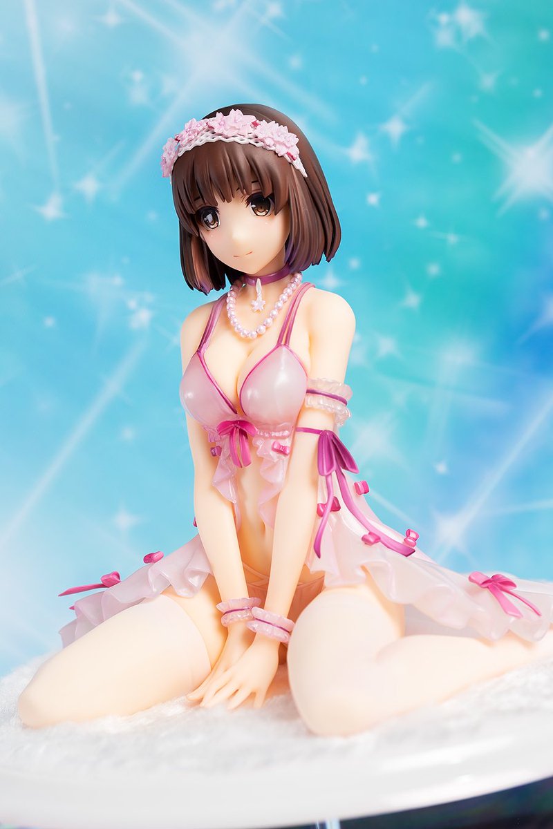 Fig Memo 美少女フィギュアレビューブログ Aniplex 冴えない彼女の育てかた 加藤恵 ランジェリーver フィギュアレビュー T Co 46pbbrr1 やっぱアルター製だから安心してポチった人多いよねw アルター Aniplex 冴えカノ 加藤恵