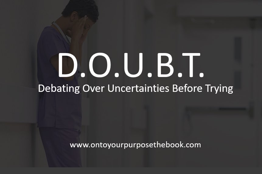 Did you know you could starve your doubt with hope, progress and results? 

Learn More About How to do this in Chapter 4 of our new book, OntoYourPurposeTheBook.com

#ontopurposebook #ontoyourpurpose #mindset #leadership #author #keynotespeakers #hope #doubt  #life