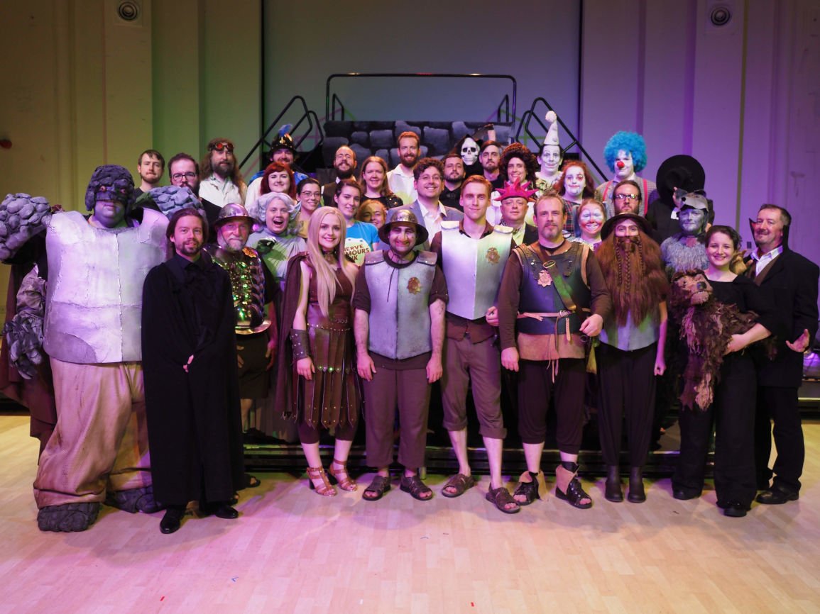 CardiffTimes's tweet photo. Cardiff-based amateur theatre company, @peculiarcardiff, have raised £3,500 for @NervetumoursUK  with their recent stage production of a novel by bestselling UK author Sir Terry Pratchett, which ran for five performances at the @thegatearts. https://t.co/AX7NU3Pn6j https://t.co/XzvcRkqM22