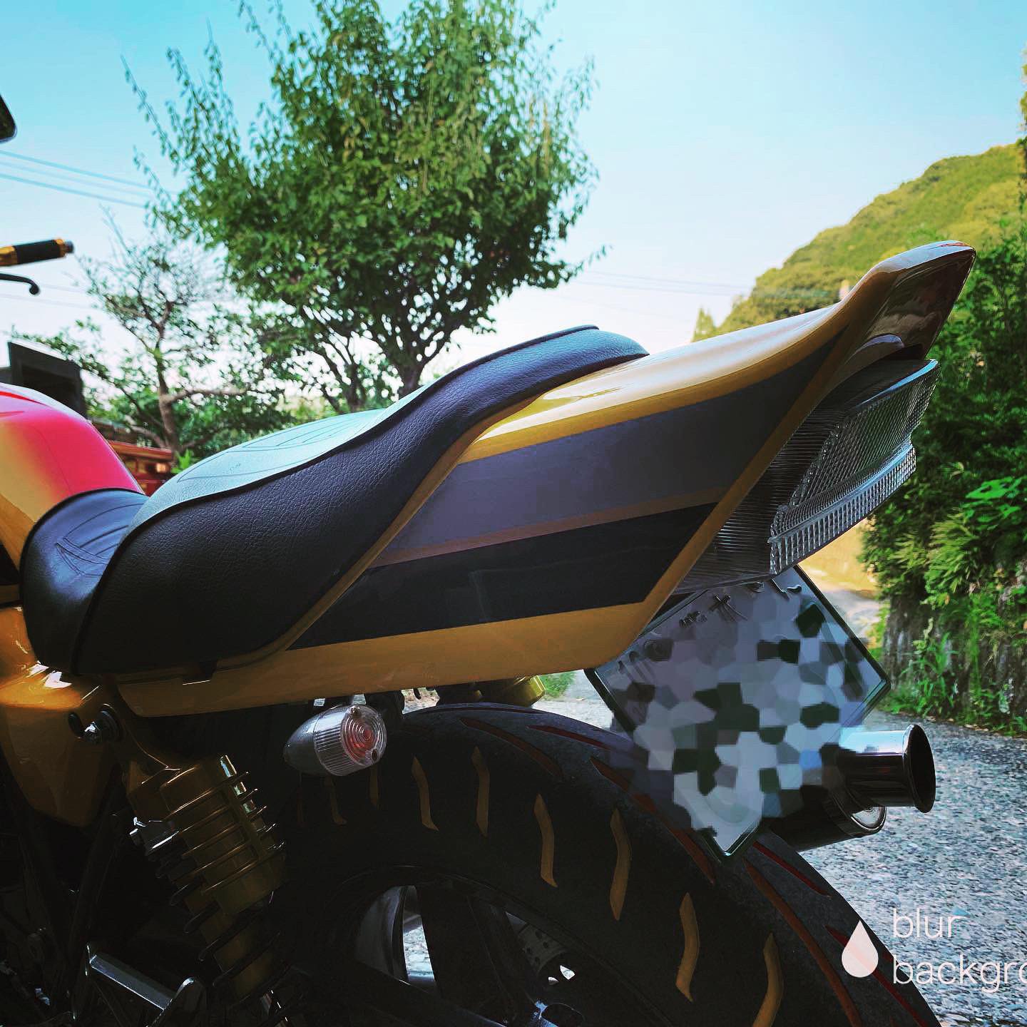 Kawasaki ZRX400 チョビあげテール  FRP製 純正+チョビあげ Kawasaki ZRX400 チョビあげテール FRP製 純正+チョビあげ