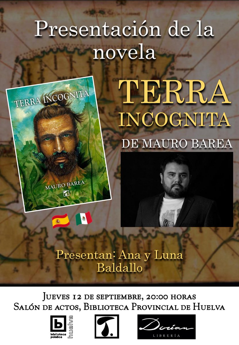 EdTandaia's tweet photo. #PRESENTACIÓN

¿Por #Huelva este jueves? ¡No te puedes perder la presentación de #Terraincógnita! 😉 https://t.co/XEA1j1UpZz