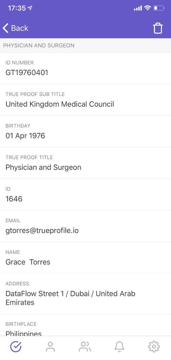 uport_me's tweet photo. With @trueprofile_io’s integration with @uport_me, job applicants can now store their employment verifiable credentials, or #trueproofs, in their digital uPort wallet and have a portable reputation 🚀🚀
Find out more https://t.co/MxnNECcifx
#uportcredentials #portabledata https://t.co/n2QFoyeC1J