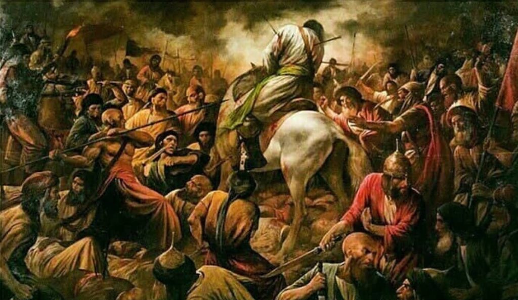 murtada28509699's tweet photo. لهفي لجسمك في الصعيد مجرداً
عريان تكسوه الدماء ثيابا 
لهفي لرأسك فوق مسلوب القنا 
يكسوه من أنواره جلبابا.

#عاشوراء https://t.co/M1VVIfl7BJ