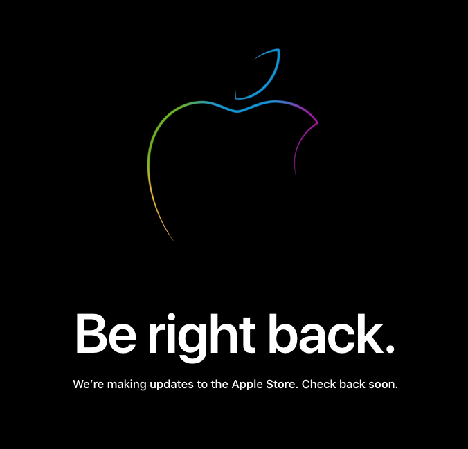 TechAholicsPod's tweet photo. Oficialmente "The Apple Store is Down"... #applestoreisdown #AppleEvent #EventoApple https://t.co/8sWOq2myOD