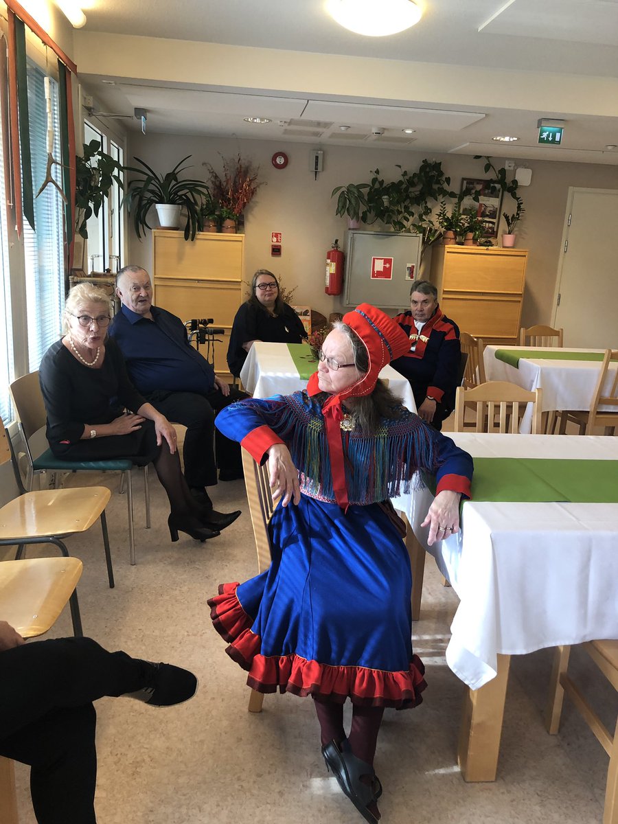 JohannaNystrm5's tweet photo. Tänään on ollut ilo olla mukana juhlimassa pohjoisinta 10 vuotta täyttävää Aspa- koti Goathia Utsjoella. Lämpimät onnittelut❤️ #juhlapäivä #aspalainen #asumispalvelut https://t.co/6XtFH4Rlb5