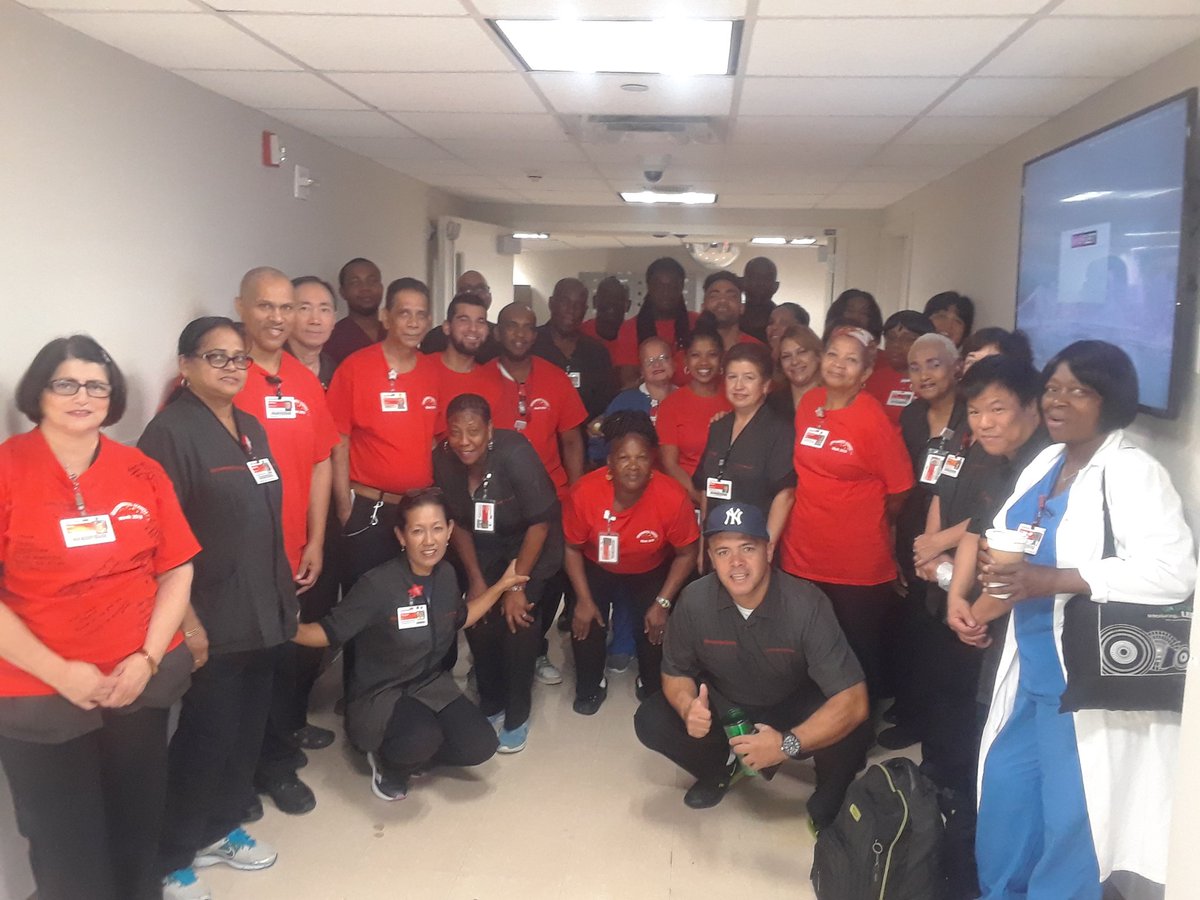 Housekeeping week day 2 with the clean team.