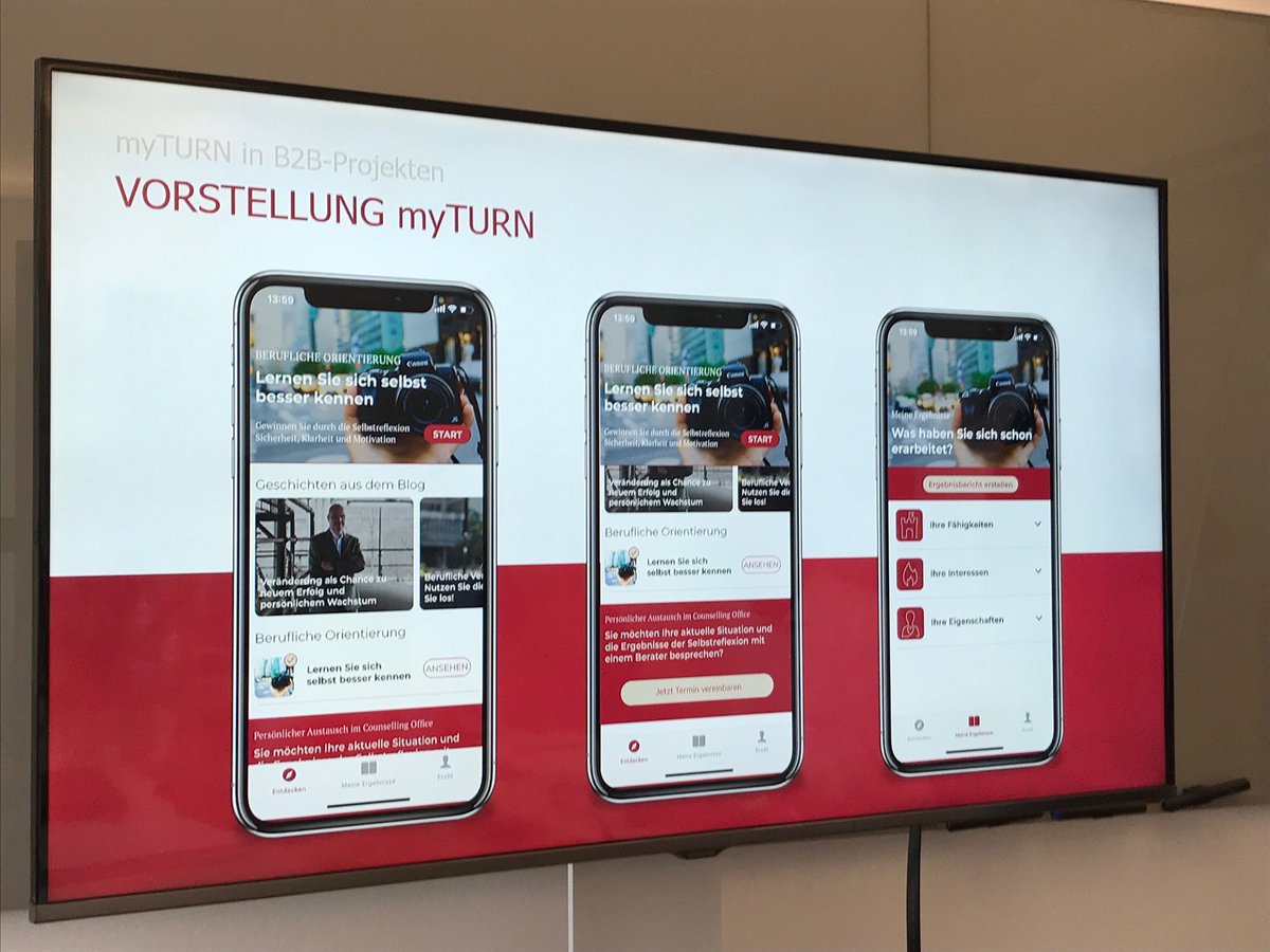 Neu! Unsere #App #myTurn zur #Mobilisierung bei Personalabbau und #WorkforceTransformation ⁦<a href="/vonRundstedt_DE/">von Rundstedt</a>⁩ #Innovation #Outplacement