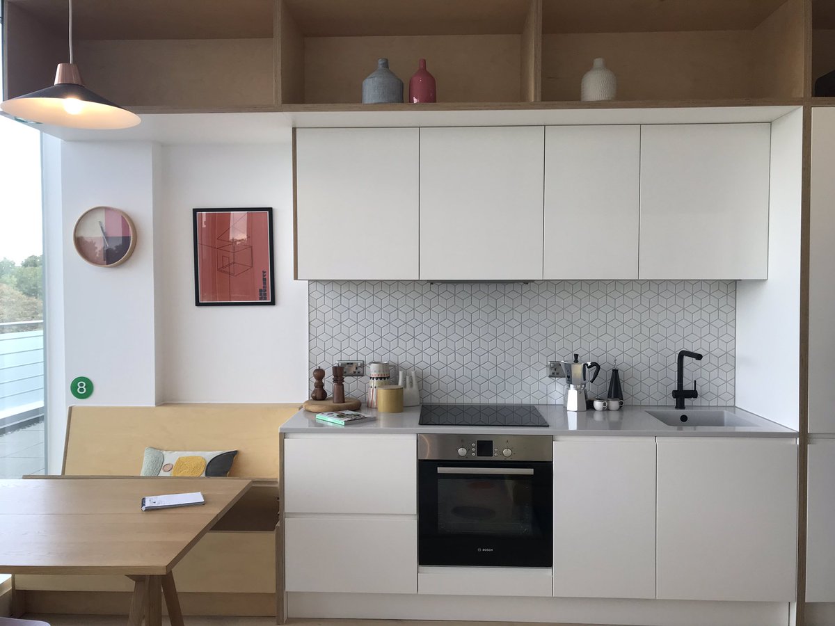 EmmaARosser's tweet image. Took a wander around Apt Living’s showroom at the Kew Bridge PD scheme. This one overlooks Gunnersbury Park, but buyers are price led with the flats on the M4 at £270,000 selling like hot cakes. #PD #resi #microhomes