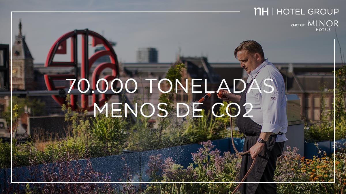MinorHotelsEUAM's tweet photo. ¡Sí, es verdad! Estamos reduciendo nuestras emisiones de carbono en un 20% para 2030, según lo validado por la iniciativa Science Based Targets. Esto significa ¡vacaciones más sostenibles con NH! #NHEnvironment https://t.co/05AVitHPpt https://t.co/XmR45lHQoF