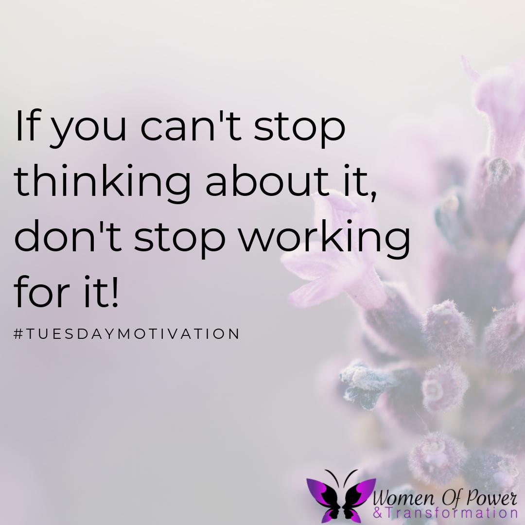 WOPATInc's tweet photo. If you can't stop thinking about it, don't stop working for it! Your next opportunity will be in the room at the 2nd Annual WOPAT Awards Day Mixer Event. Get there and work for it! Register today at https://t.co/psNf5SjUtK. #TuesdayMotivation #WherePowerMeetsValor https://t.co/e46JBboEnq