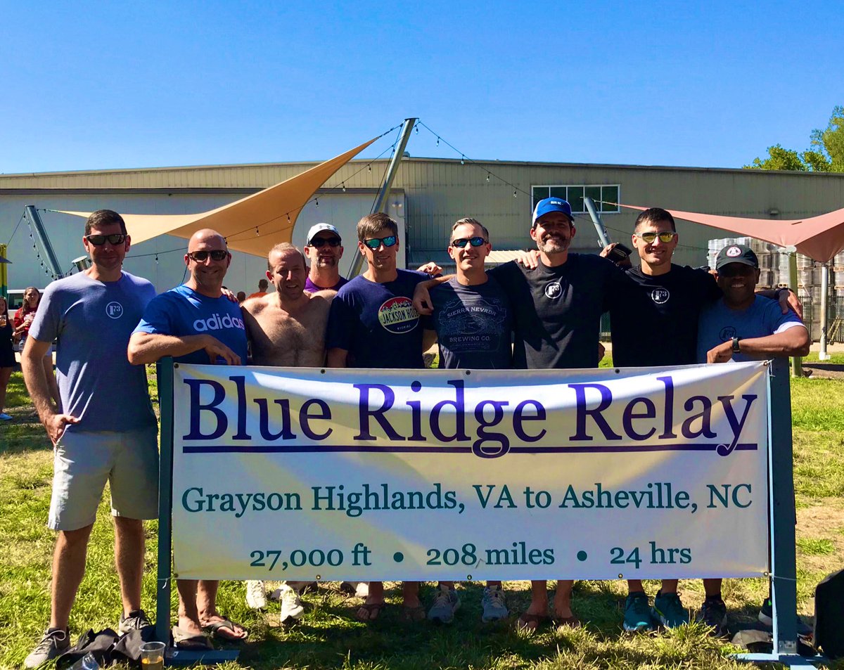 briantdfields's tweet photo. One of the toughest events...Blue Ridge Relay 2019 was mentally and physically challenging and tested me in many capacities..thank you to my @F3ENC F3 brothers for encouragement and support #Coopstrong #BRR2020 https://t.co/DbdN3uIgry
